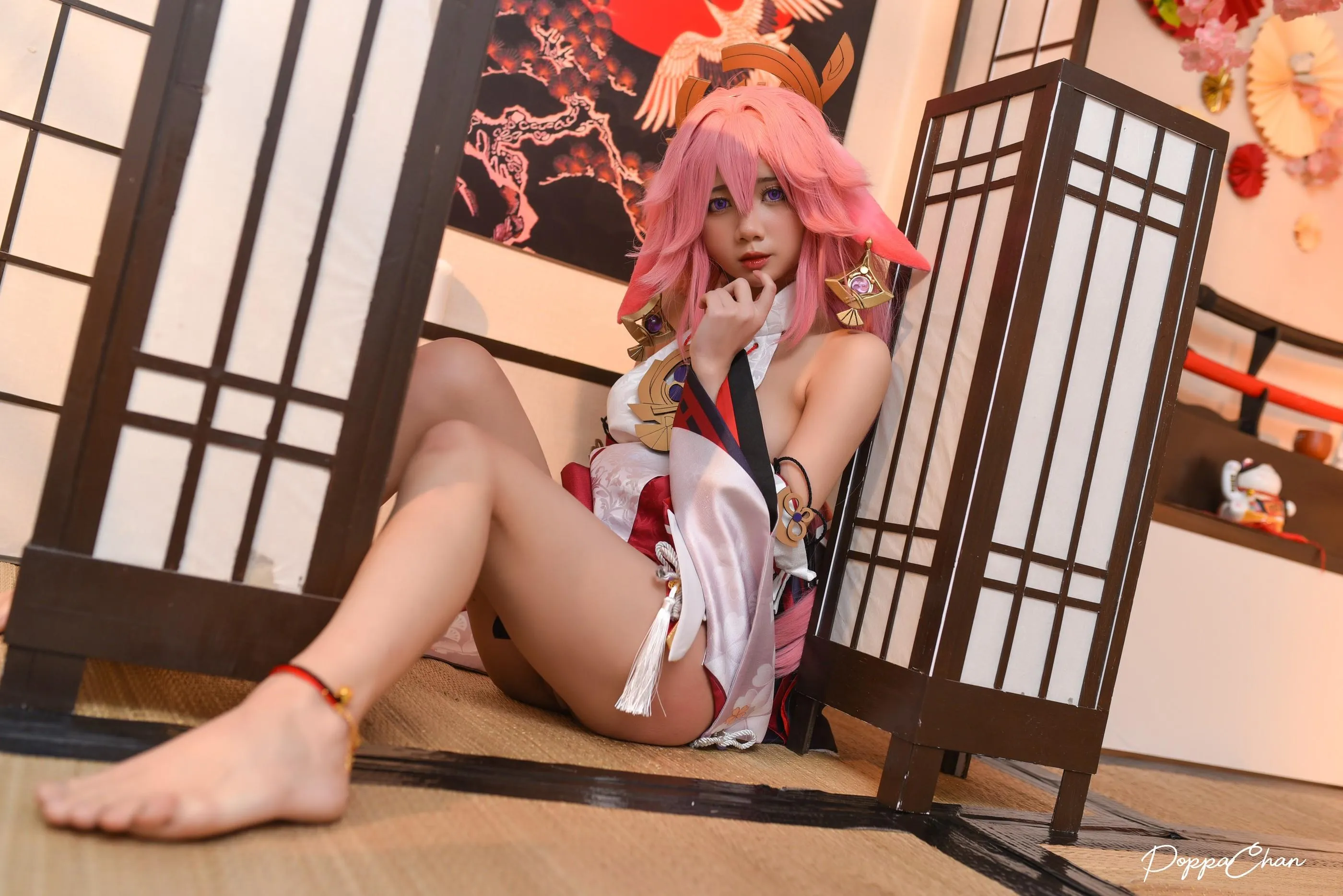 PoppaChan – NO.027 Yae Miko Genshin Impact [55P]插图8